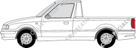 Volkswagen Caddy Pick-up, 1997–2000