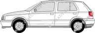 Volkswagen Golf Hatchback, 1991–1997