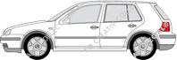Volkswagen Golf Hatchback, 1997–2003