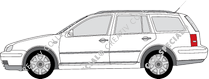 Volkswagen Golf Variant station wagon, 1999–2006