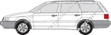 Volkswagen Passat Variant station wagon, 1993–1997