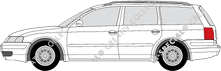 Volkswagen Passat Variant station wagon, 1997–2001