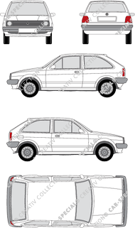 Volkswagen Polo, 1982–1990 (VW_032)