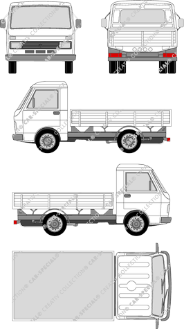 Volkswagen LT pianale, 1975–1996 (VW_056)