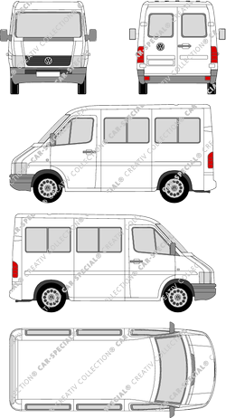 Volkswagen LT camionnette, 1996–2006 (VW_067)