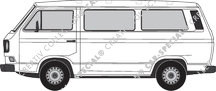 Volkswagen Transporter Kleinbus, 1979–1992