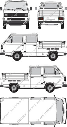 Volkswagen Transporter platform, 1979–1992 (VW_081)