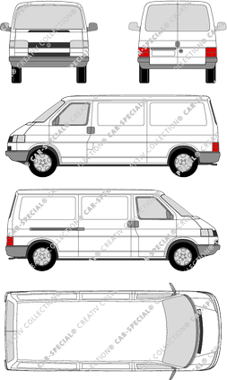 Volkswagen Transporter, 1990–2003 (VW_083)