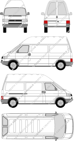 Volkswagen Transporter, 1990–2003 (VW_085)