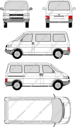 Volkswagen Transporter, 1990–2003 (VW_086)