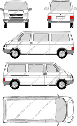 Volkswagen Transporter, 1990–2003 (VW_087)