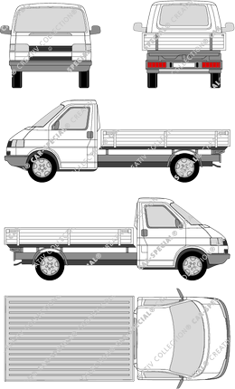 Volkswagen Transporter, 1990–2003 (VW_090)