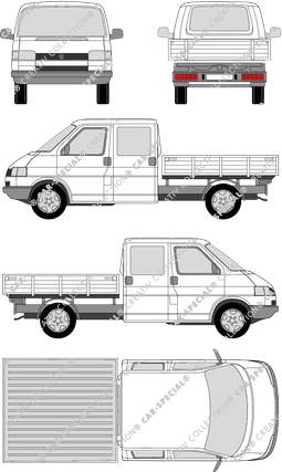 Volkswagen Transporter, 1990–2003 (VW_091)