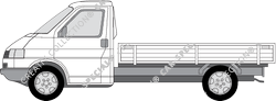 Volkswagen Transporter Tiefladepritsche, 1990–2003