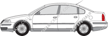 Volkswagen Passat limusina, 2001–2005