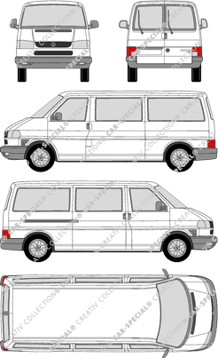 Volkswagen Caravelle, 1990–2003 (VW_098)