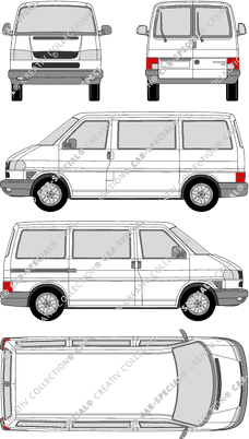 Volkswagen Caravelle, 1990–2003 (VW_099)