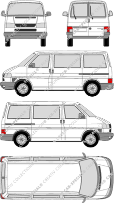 Volkswagen Caravelle, 1990–2003 (VW_101)