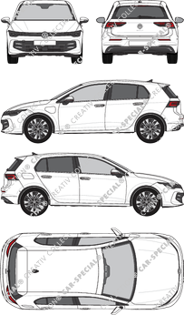 Volkswagen Golf VIII Kombilimousine, aktuell (seit 2024) (VW_1019)