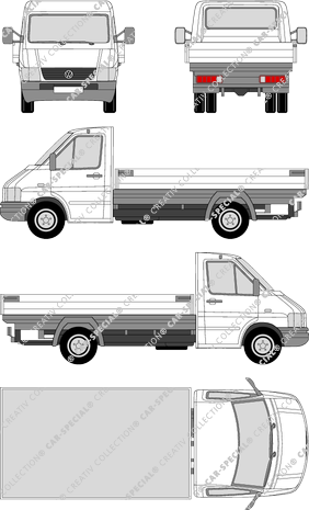 Volkswagen LT pianale, 1996–2006 (VW_104)