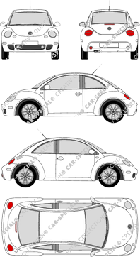 Volkswagen Beetle, 2005–2010 (VW_106)