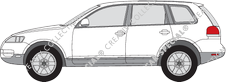 Volkswagen Touareg station wagon, 2002–2007