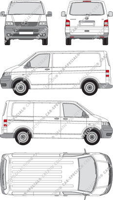 Volkswagen Transporter, 2003–2009 (VW_121)