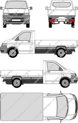 Volkswagen Transporter, 2003–2009 (VW_124)