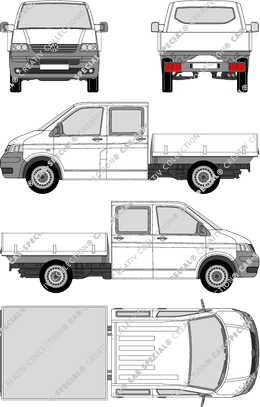 Volkswagen Transporter, 2003–2009 (VW_125)