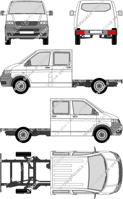 Volkswagen Transporter, 2003–2009 (VW_127)