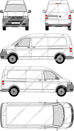 Volkswagen Transporter, 2003–2009 (VW_136)