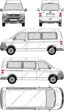 Volkswagen Transporter, 2003–2009 (VW_147)