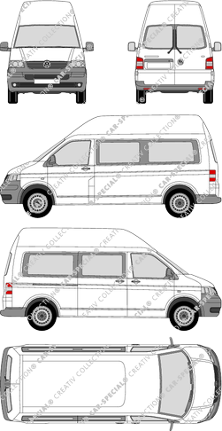 Volkswagen Transporter, 2003–2009 (VW_149)