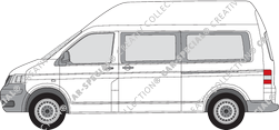 Volkswagen Transporter minibus, 2003–2009