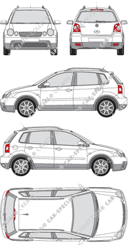 Volkswagen Polo, 2003–2005 (VW_153)