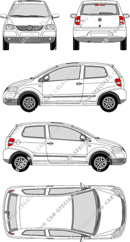 Volkswagen Fox Kombilimousine, 2005–2015 (VW_170)