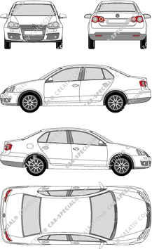Volkswagen Jetta, 2005–2010 (VW_174)