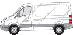 Volkswagen Crafter furgone, 2006–2010