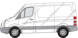 Volkswagen Crafter fourgon, 2006–2010