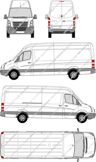 Volkswagen Crafter Kastenwagen, 2006–2010 (VW_186)