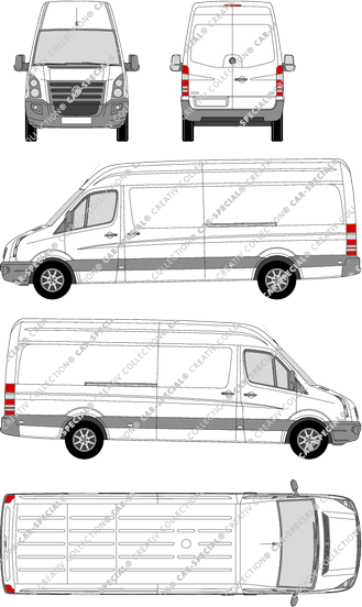 Volkswagen Crafter Kastenwagen, 2006–2010 (VW_187)