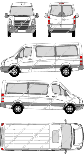 Volkswagen Crafter camionnette, 2006–2010 (VW_192)