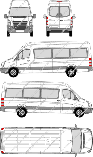 Volkswagen Crafter Kleinbus, 2006–2010 (VW_196)