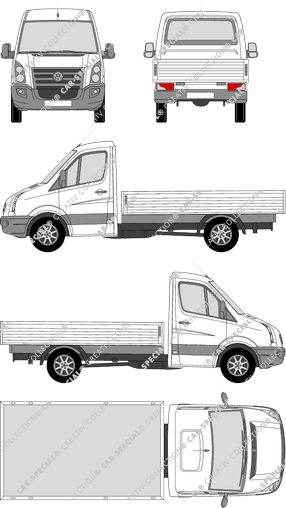 Volkswagen Crafter pianale, 2006–2010 (VW_200)