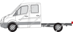 Volkswagen Crafter Chasis para superestructuras, 2006–2010