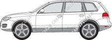 Volkswagen Touareg station wagon, 2007–2010