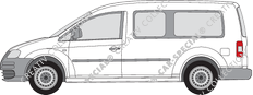 Volkswagen Caddy Hochdachkombi, 2007–2010