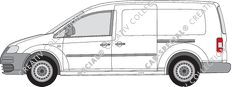 Volkswagen Caddy furgón, 2007–2010