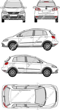 Volkswagen Golf, 2007–2009 (VW_222)