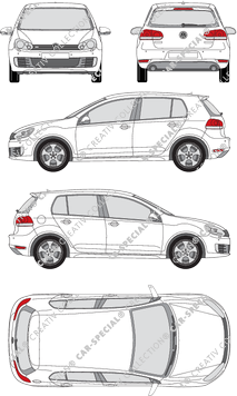 Volkswagen Golf, 2009–2012 (VW_231)
